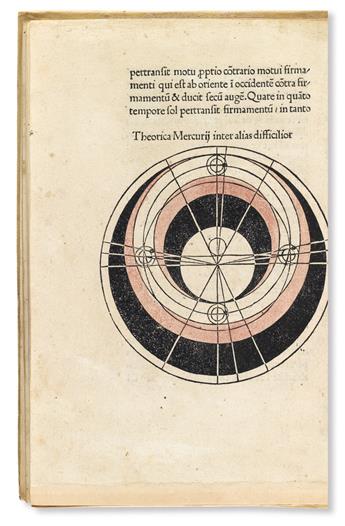 INCUNABULA  SACROBOSCO, JOHANNES DE. Sphaera mundi.  1478